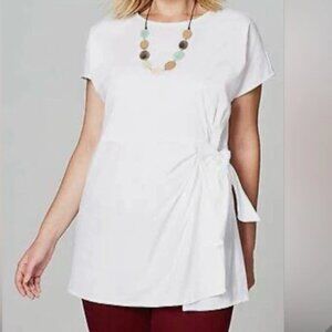 J. Jill x Christian Siriano Wrap Waist Tunic Size L